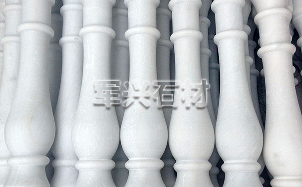 北京雪花白花瓶柱异型