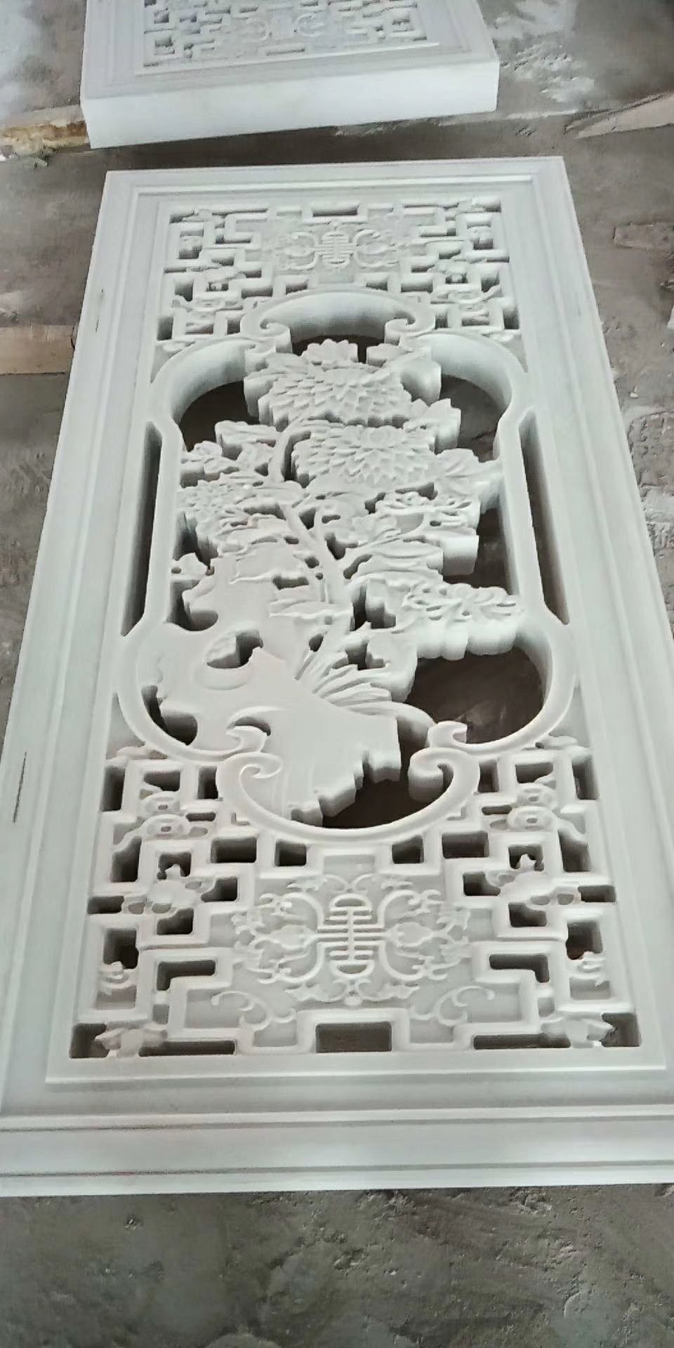 北京雪花白石材浮雕